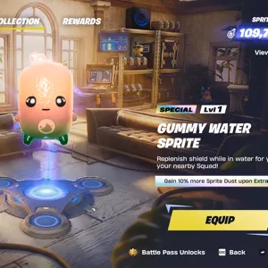 RARE GUMMY WATER SPRITE!