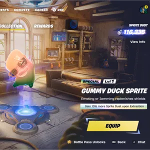 RARE GUMMY DUCK SPRITE!
