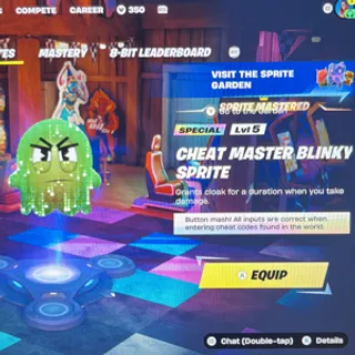 CHEAT MASTER BLINKY!