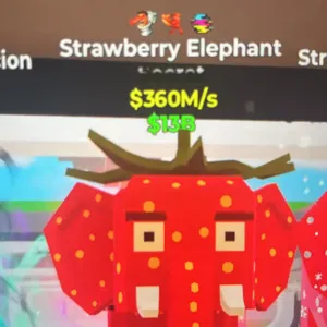 RARE STRAWBERRY ELEPHANT