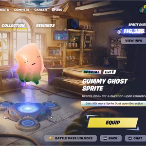 RARE GUMMY GHOST SPRITE!