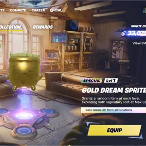 GOLD DREAM SPRITE RARE!