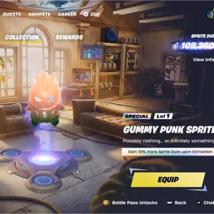 RARE GUMMY PUNK SPRITE!