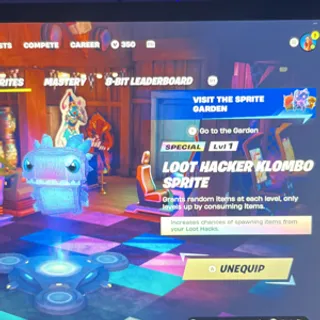LOOT HACKER KLOMBO RARE!