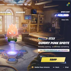 RARE GUMMY PUNK SPRITE!