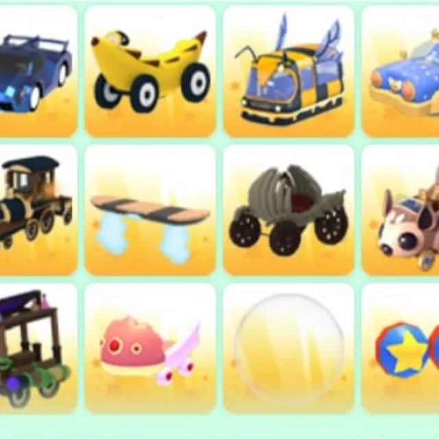 Vehicle bundle adopt me - Game Item - Gameflip