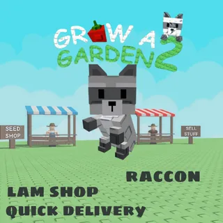 raccon  (grow a garden 2)