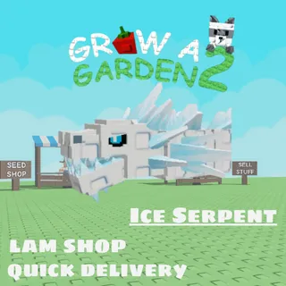 Ice Serpent quick delivery (grow a garden 2)