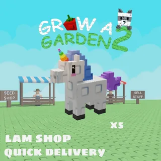 x5 unicorn quick delivery (grow a garden 2)