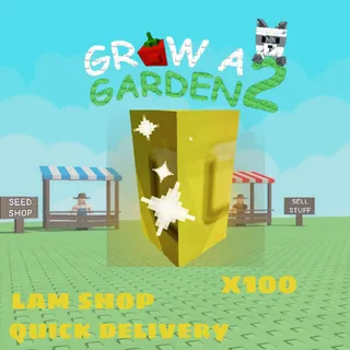 x100 gold seed  (grow a garden 2)