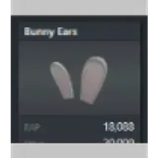 Roblox limited item BUNNY EARS