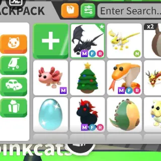 UPDATED INVENTORY - Adopt Me STACKED inventory OG Pets