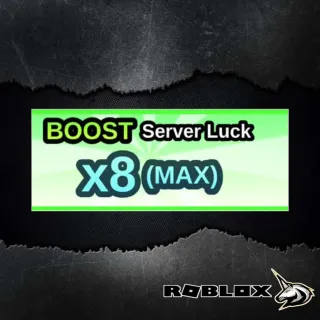 SERVER LUCK X8 6 HOURS FISH IT!