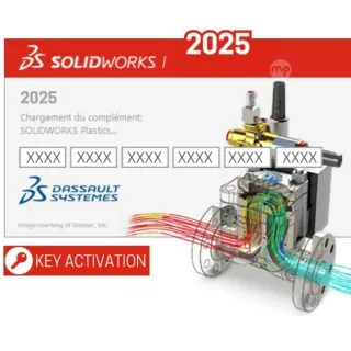 SOLIDWORKS 2025 CAM PROFESSIONAL 1 YEAR LICENSE KEY