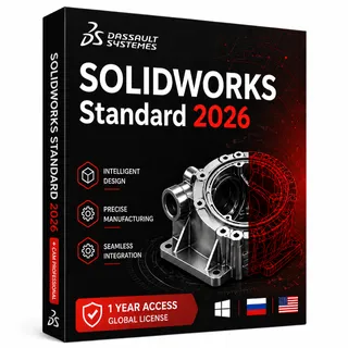 SOLIDWORKS 2026 Standard + CAM Professional | Full Features CAD/CAM