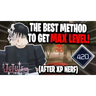 Jujutsu Infinite Max level service 