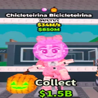 34m Chicleteirina Bicicleteirina