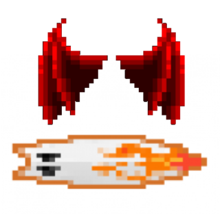 Devil Wings And Flame Surfboard Growtopia Other Gameflip - devil wings roblox
