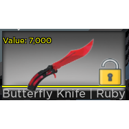 Accessories Cb Butterfly Ruby In Game Items Gameflip - roblox counter blox roblox offensive spanish
