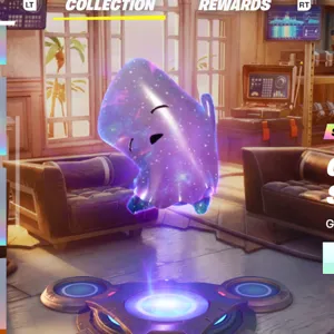 Galaxy ghost sprite