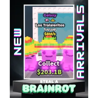 [LIMITED EDITION] Galaxy Los Tralaleritos| 2 Traits | $8M/S | Fast and Clean! |