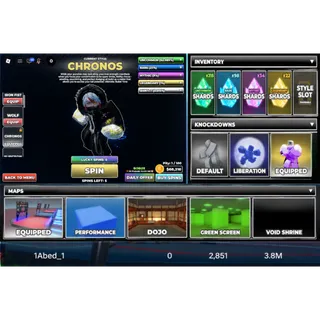 [Untitled Boxing Game] Stacked Account + Limited Gloves + Limited Map | Perfect Sync Gloves | 2.8k Knockdowns
