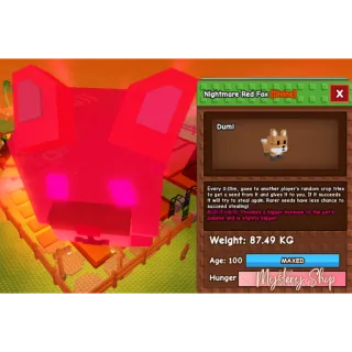 TITANIC NIGHTMARE REDFOX