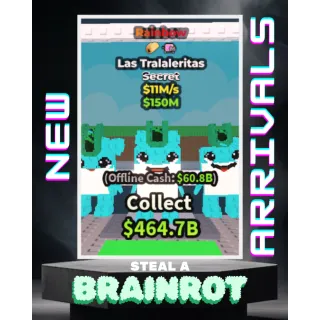 [LIMITED EDITION] Rainbow Las Tralalitas | 2 Traits | $11M/S | Fast and Clean!|