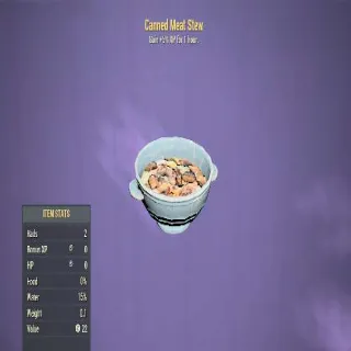 200 Canned Meat Stew