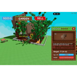 Mega Titan Capybara + 1 Bonus Random Pet