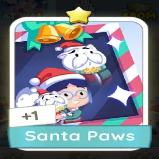 SANTA PAWS MONOPOLY GO