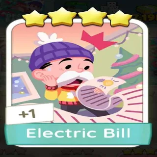 ELECTRIC BILL MONOPOLY GO