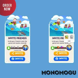 860 DICE MONOPOLY GO 60 INVITES