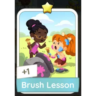 BRUSH LESSON MONOPOLY GO