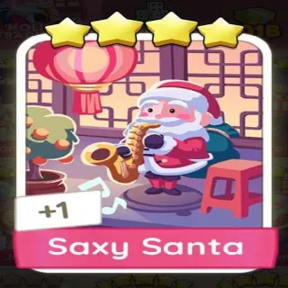 SAXY SANTA MONOPOLY GO