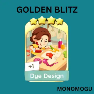 DYE DESIGN GOLDEN BLITZ