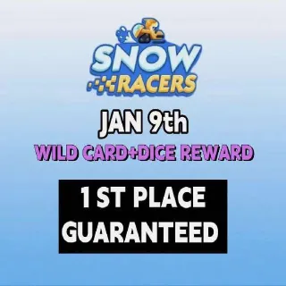 SNOW RACERS MONOPOLY GO 1ST PLACE GUARANTEED 