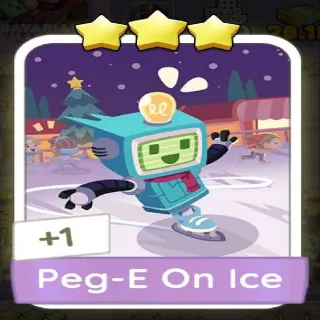 PEG-E ON ICE MONOPOLY GO