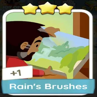 RAIN'S BRUSHES MONOPOLY