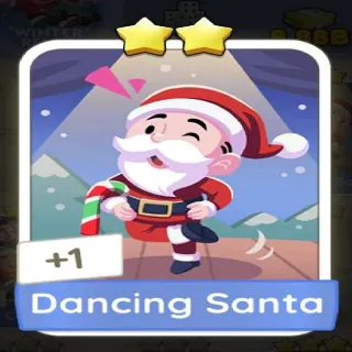 DANCING SANTA MONOPOLY G