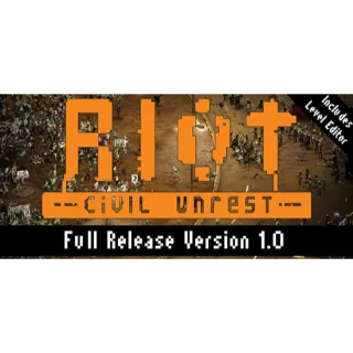 RIOT: Civil Unrest - Steam Key **INSTANT**