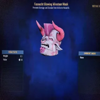 Glowing Minotaur Mask