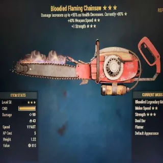 Weapon | BSS1S Chainsaw