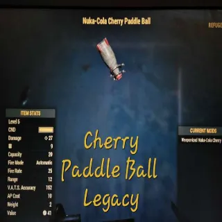 Cherry Paddle Ball