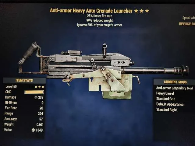 Weapon AA2590 AGL Gameflip