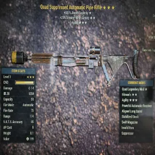 lvl 1 NW Pipe Rifle