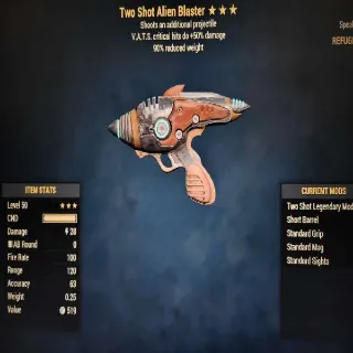 Weapon | TS50c90 Alien Blaster