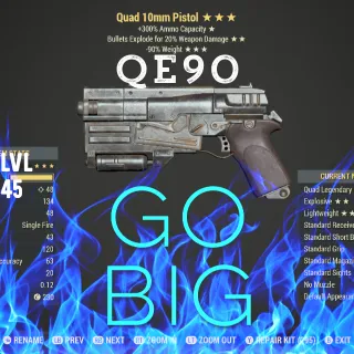 QE90 10mm Pistol 