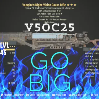V5025 Gauss Rifle 