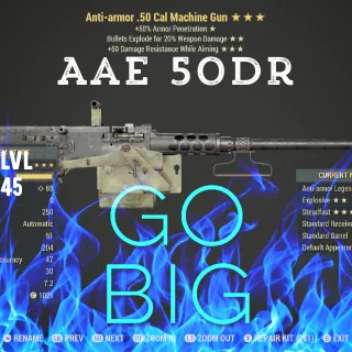 AAE 50 Cal Machine Gun 
